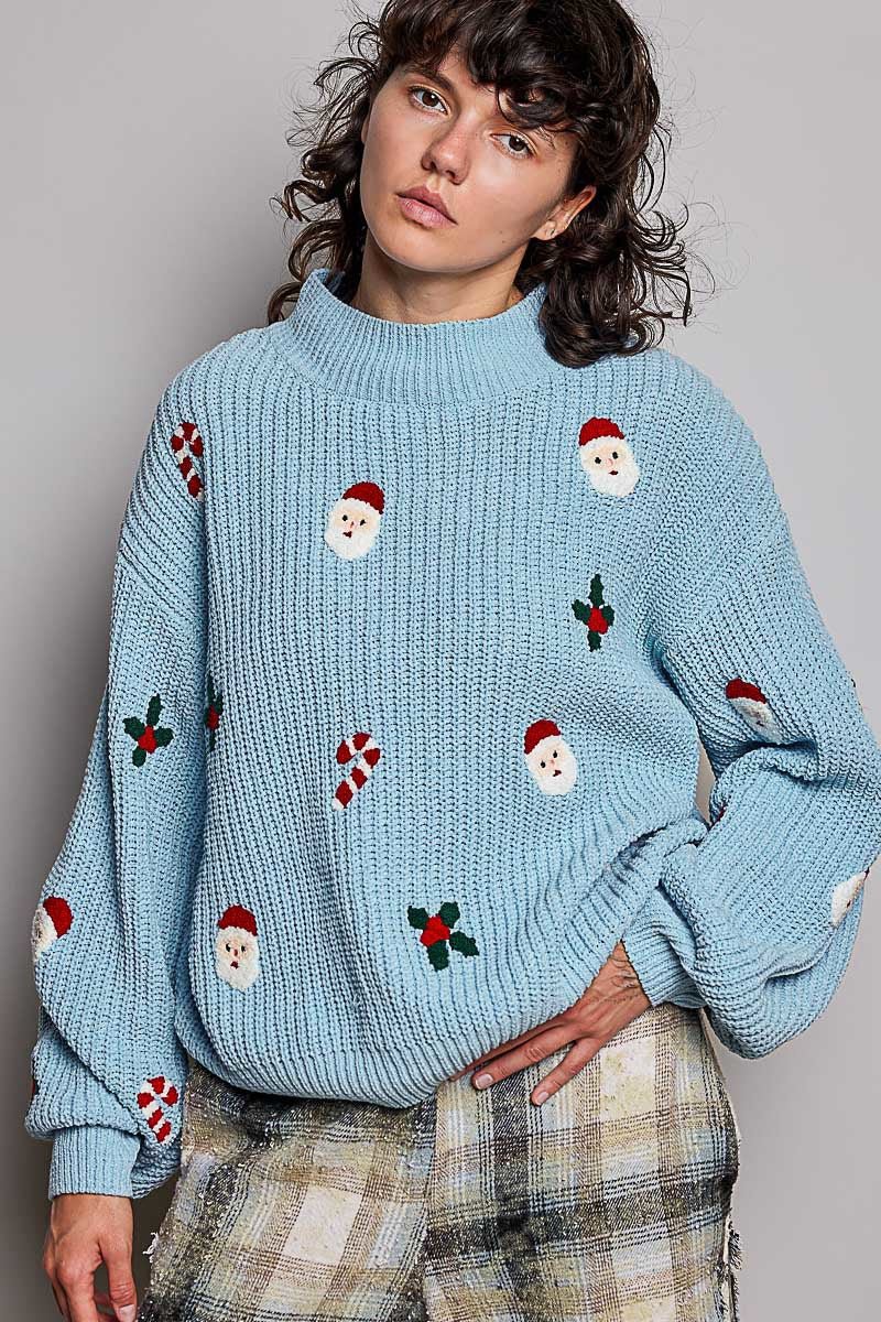 Saint Nick Chenille Sweater - Westly