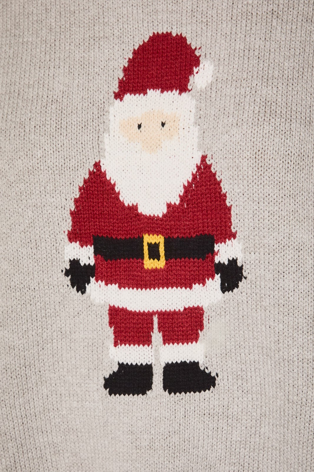 Saint Nick Rolled Mock Neck Sweater in Heather Grey, product photo 4