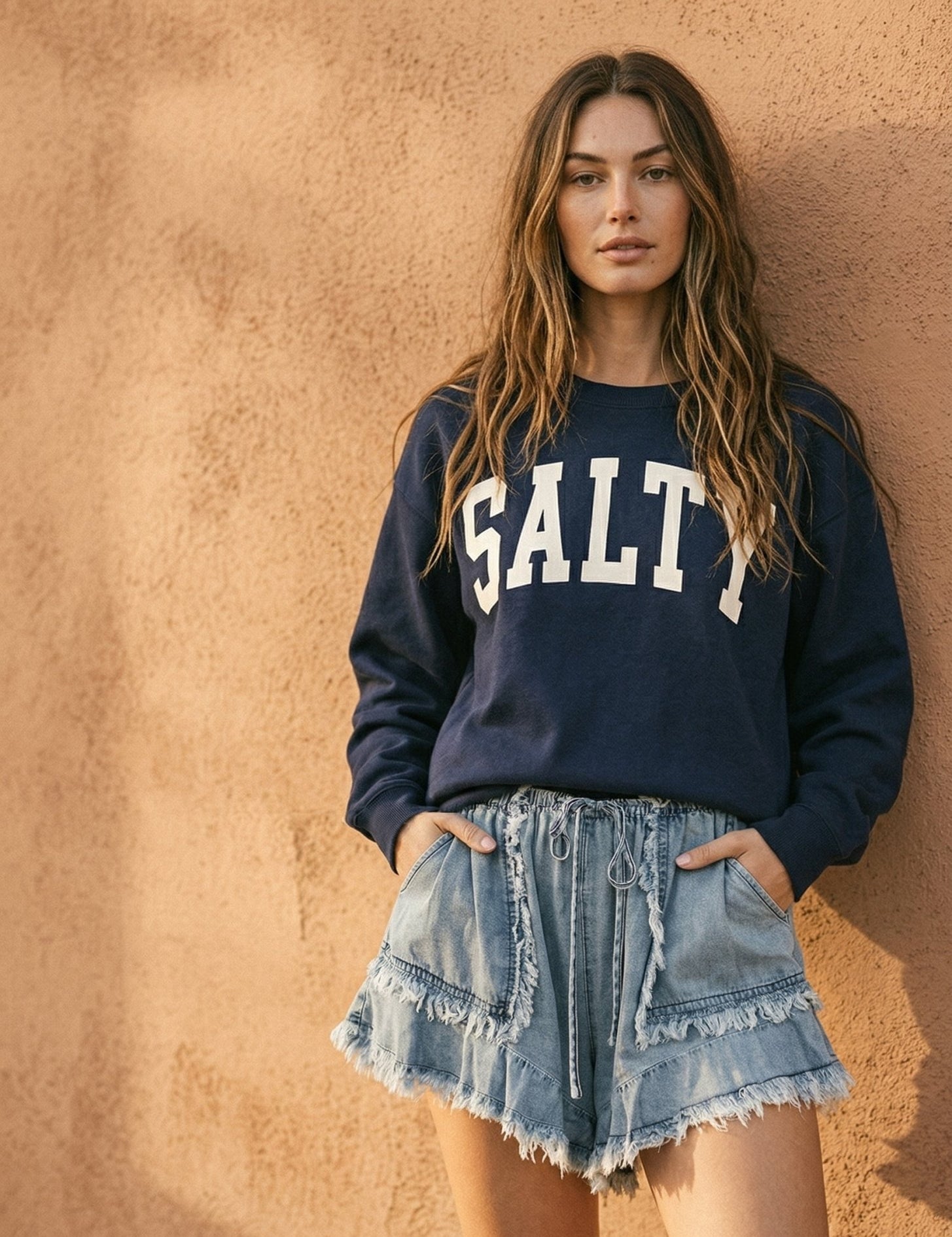 Salty Pullover Sweatshirt - Westly