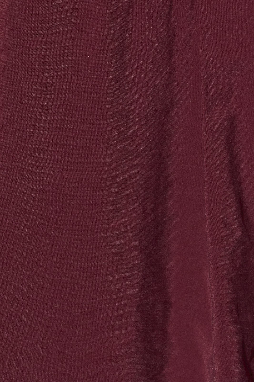 Satin Siesta Lace Trim Satin Shorts in Burgundy, photo 5