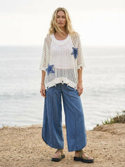 Savannah Star Knit Pullover - Westly