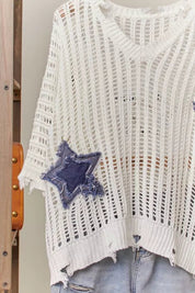 Savannah Star Knit Pullover - Westly