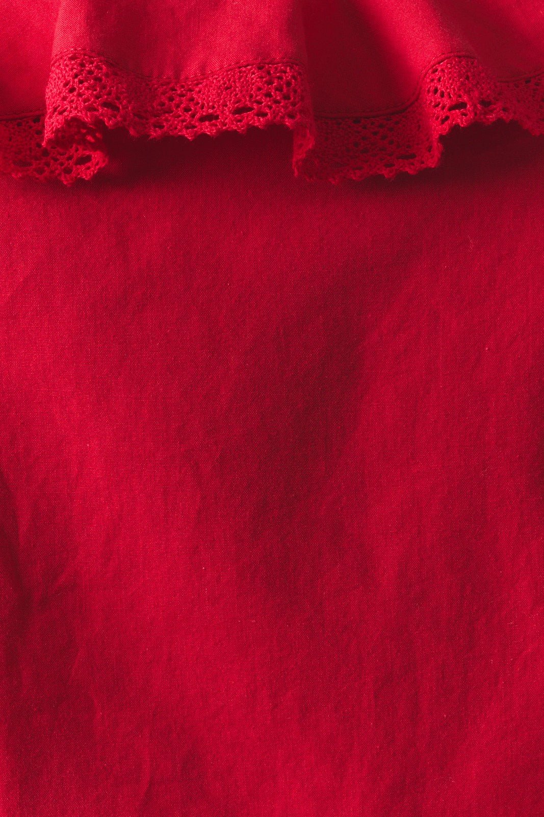 Scarlet Ruffle Trim Blouse - Westly