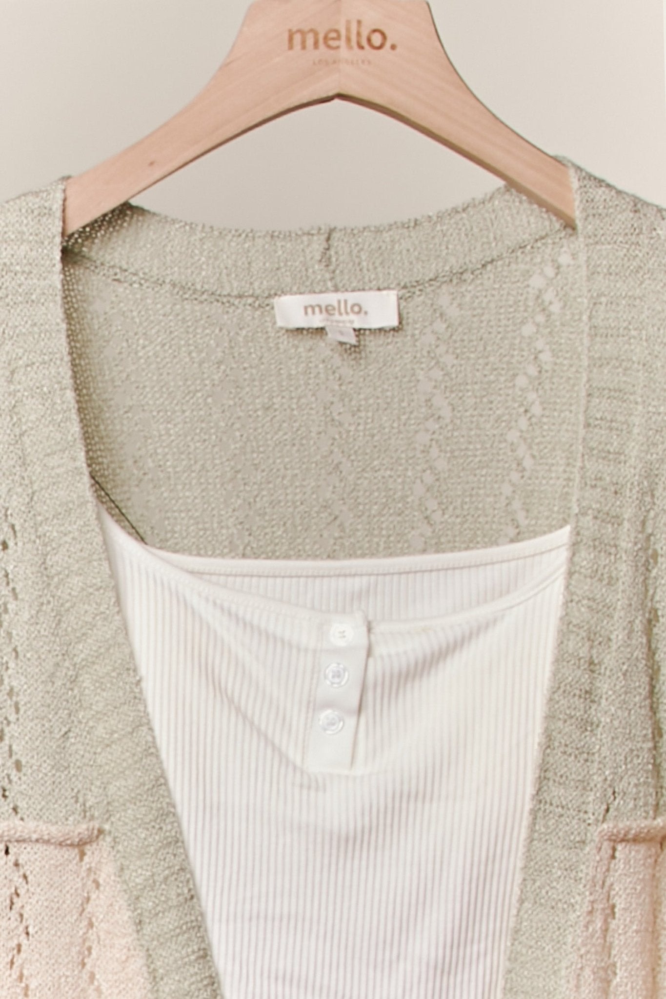 Sea Cliff Color Block Patch Cardigan - Westly
