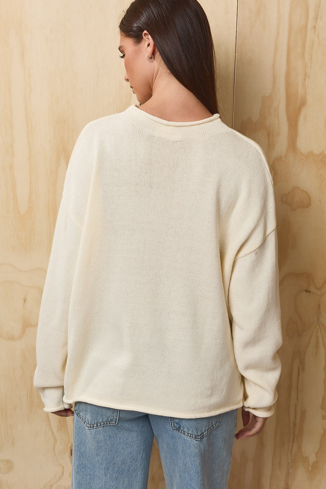 Seabright Lobster Knit Sweater - Ivory