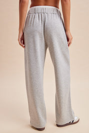 Second Layer Waist Detail Sweatpants in Grey - product photo 4