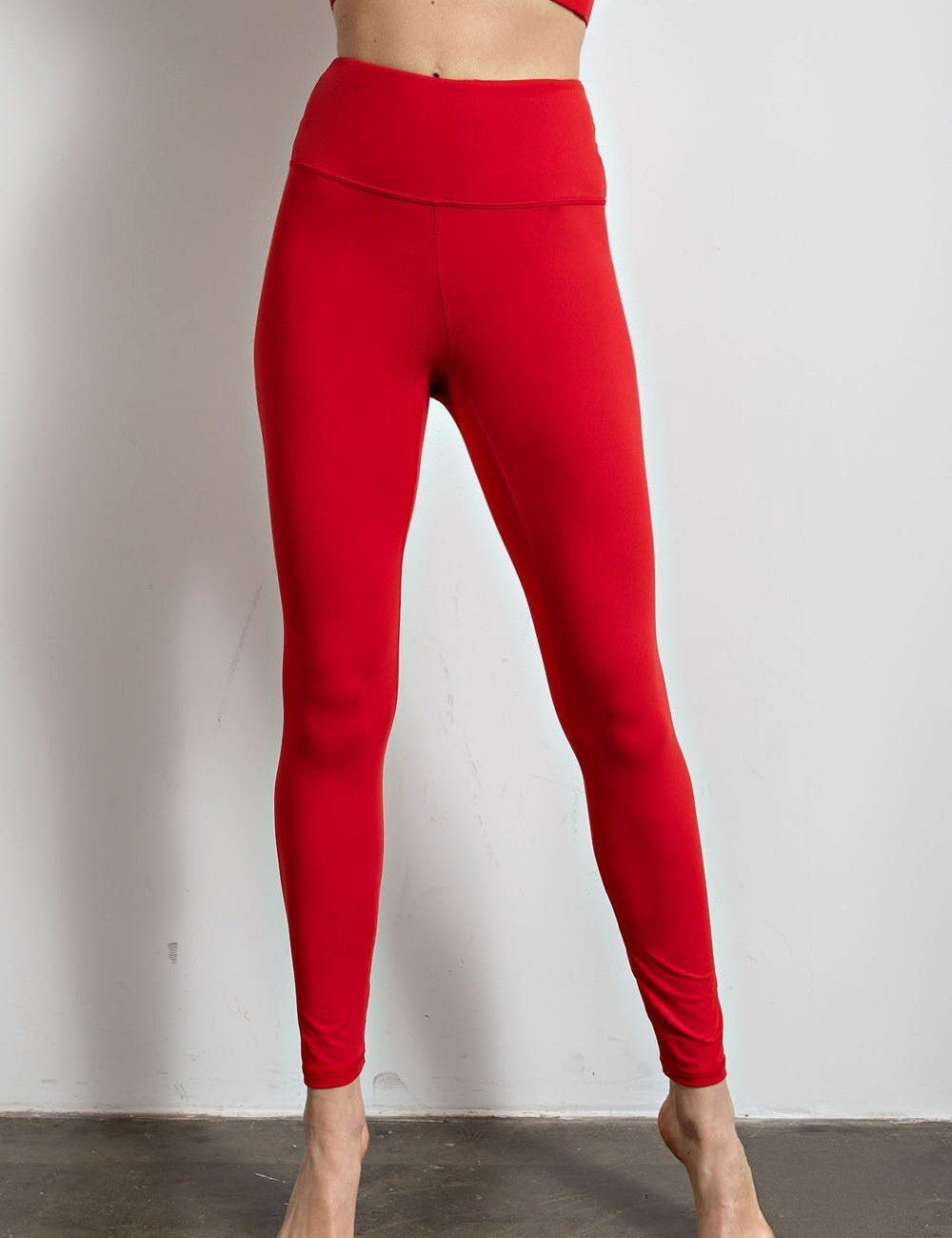 Second Nature High Rise Stretch Leggings - Westly