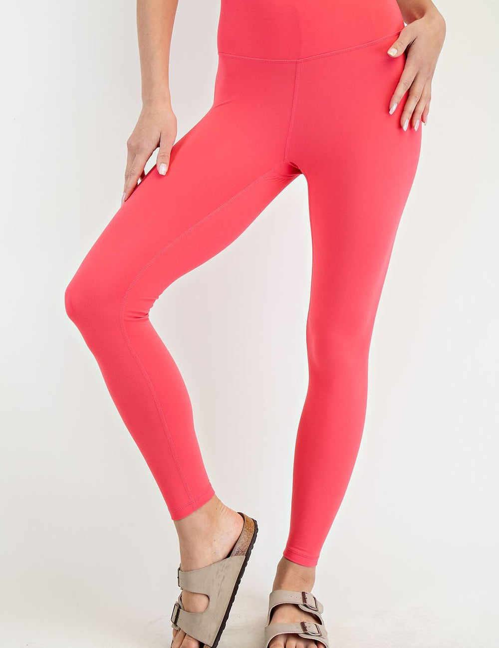 Second Nature High Rise Stretch Leggings - Westly
