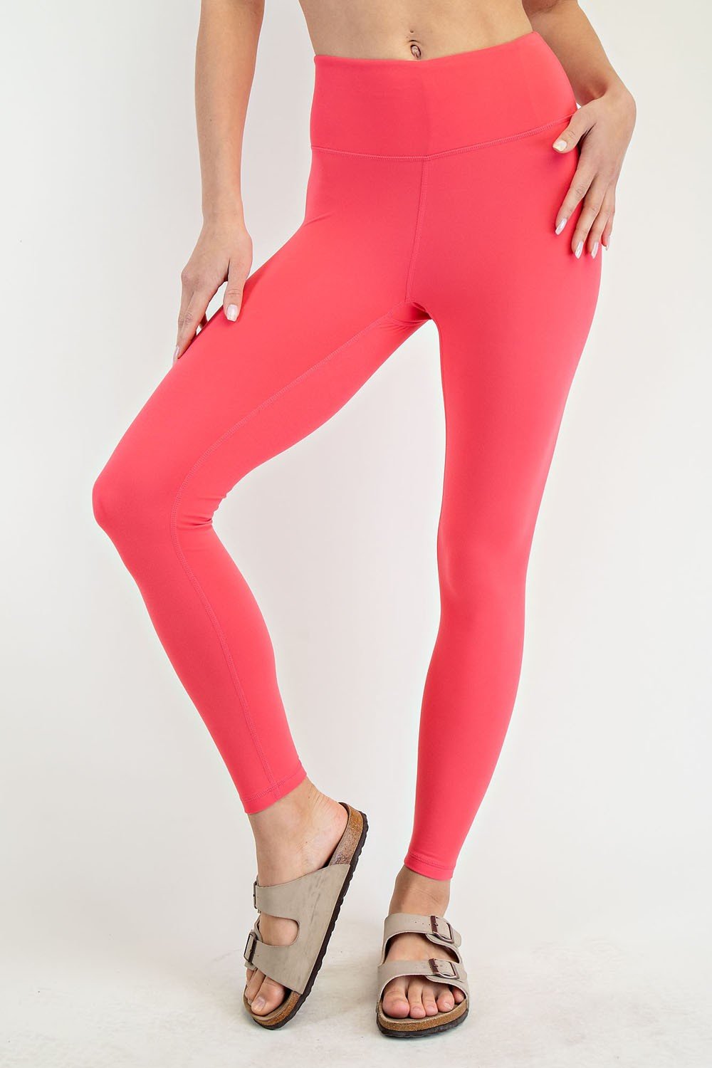 Second Nature High Rise Stretch Leggings - Westly