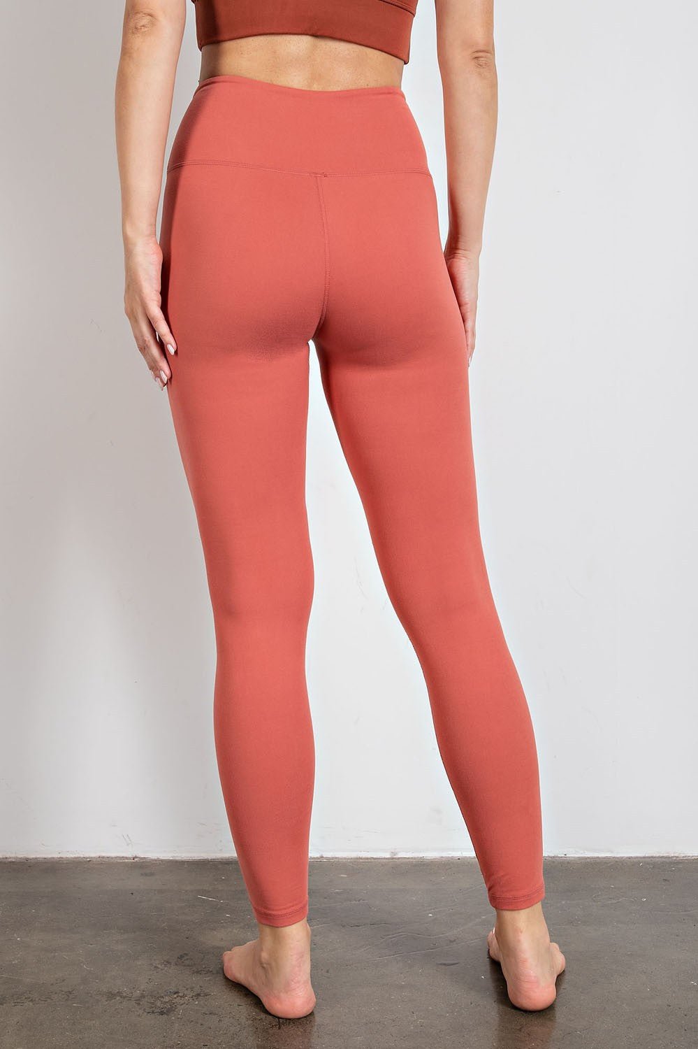 Second Nature High Rise Stretch Leggings - Westly