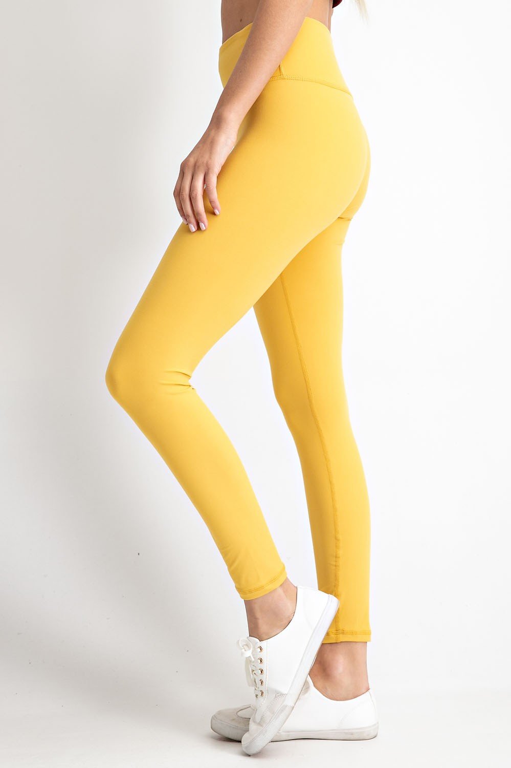 Second Nature High Rise Stretch Leggings - Westly