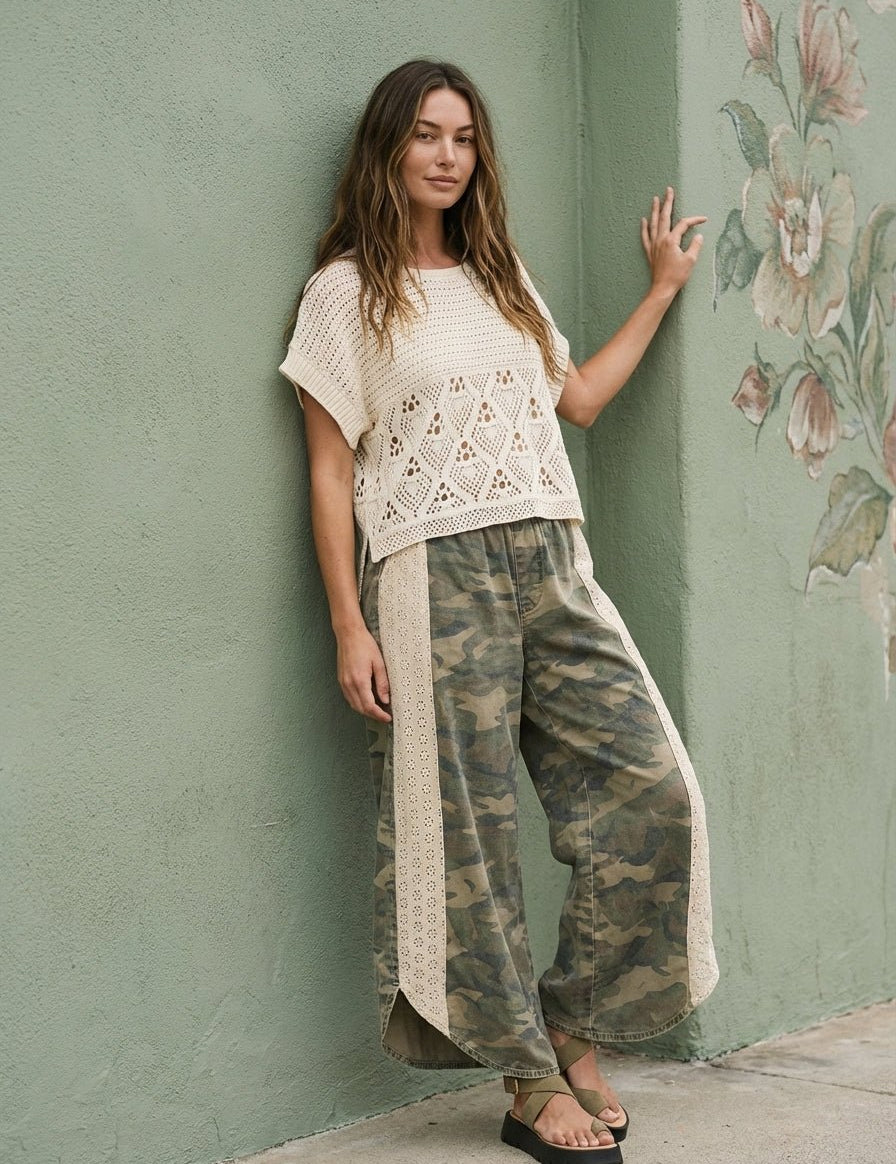 Sedona Flower Crochet Top - Westly