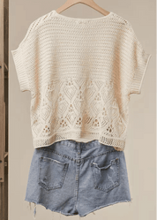 Sedona Flower Crochet Top - Westly