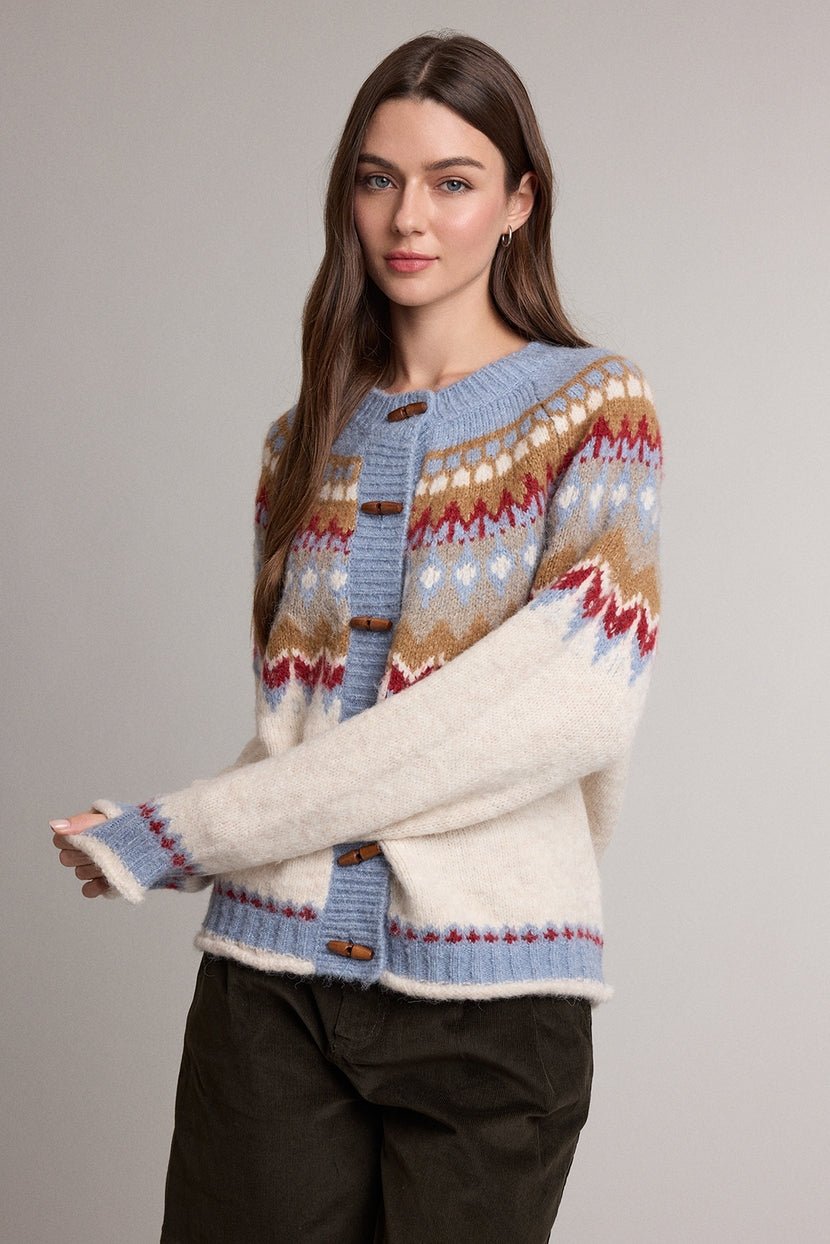 Shasta Fair Isle Cardigan - Westly