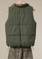 Side Quest Camo Reversible Puffer Vest - Westly