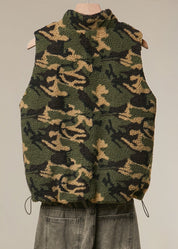 Side Quest Camo Reversible Puffer Vest - Westly