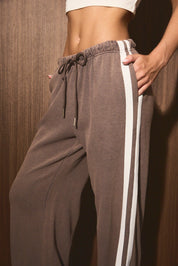 Side Street Side Stripe Thermal Lounge Pants - Westly