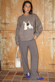Sidekick Terrier Intarsia Sweater - Westly