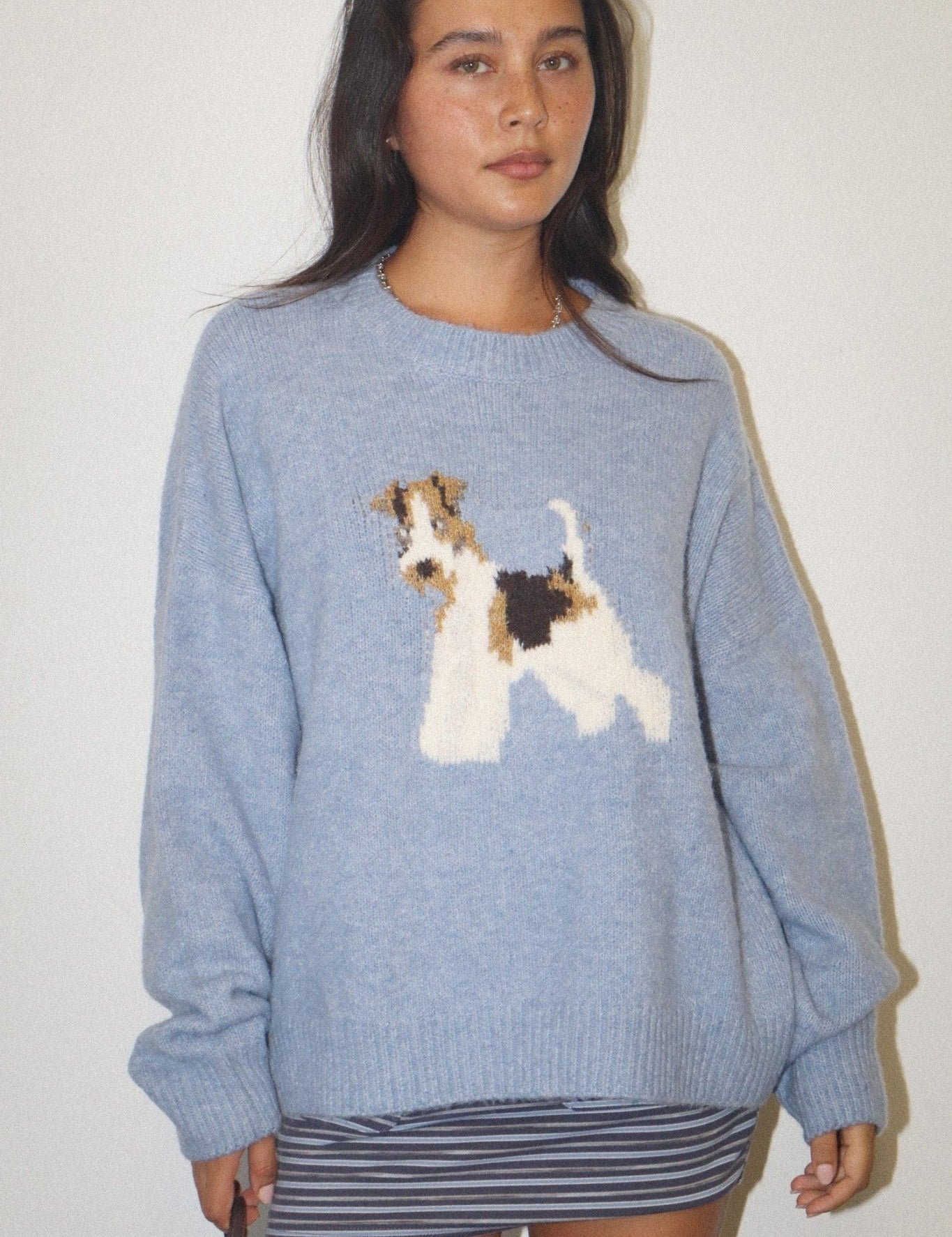 Sidekick Terrier Intarsia Sweater - Westly