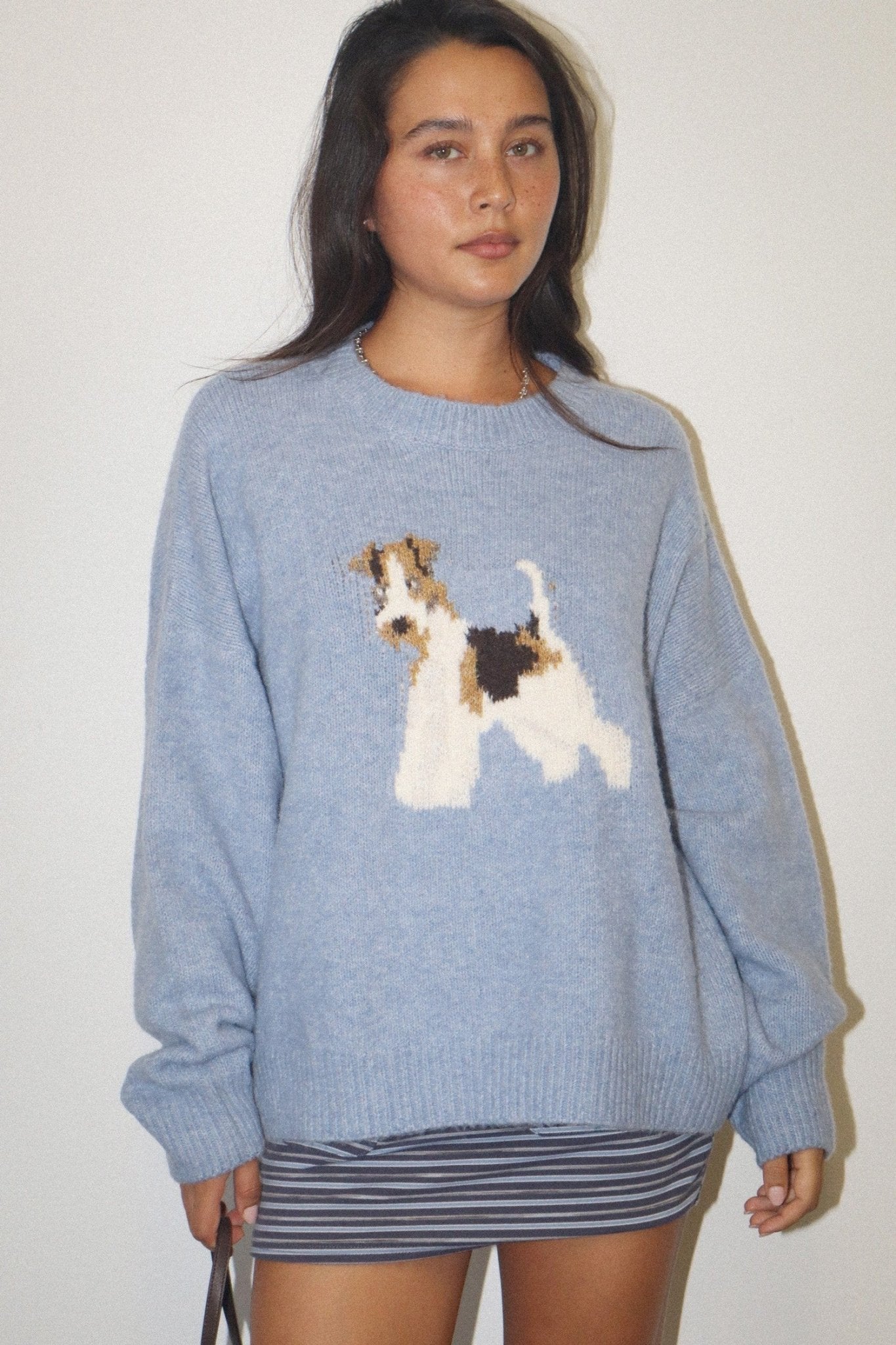 Sidekick Terrier Intarsia Sweater - Westly