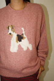 Sidekick Terrier Intarsia Sweater - Westly