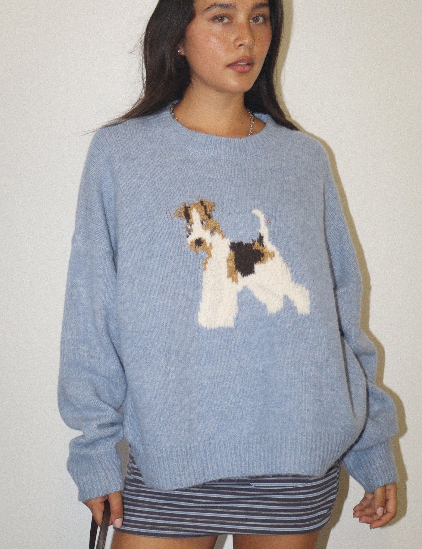 Sidekick Terrier Intarsia Sweater - Westly