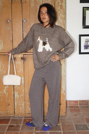 Sidekick Terrier Intarsia Sweater - Westly