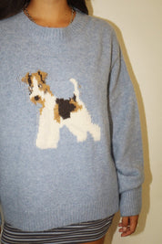Sidekick Terrier Intarsia Sweater - Westly