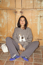 Sidekick Terrier Intarsia Sweater - Westly