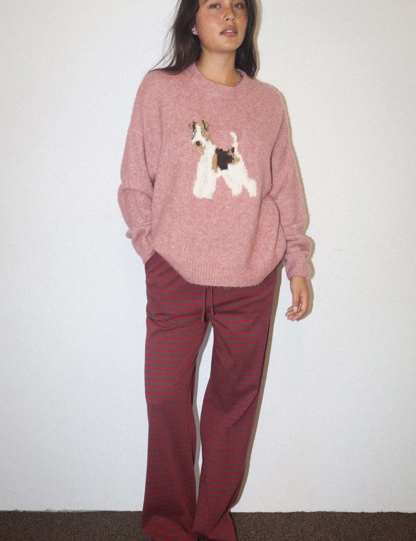 Sidekick Terrier Intarsia Sweater - Westly