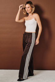 Sideline Lace Trim Track Pants - Westly