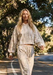 Sierra Camo Cropped Hoodie - Westly