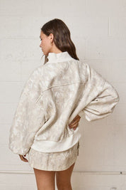Sierra Half - Zip Camo Sweatshirt - Westly