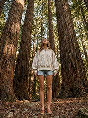 Sierra Half - Zip Camo Sweatshirt - Westly