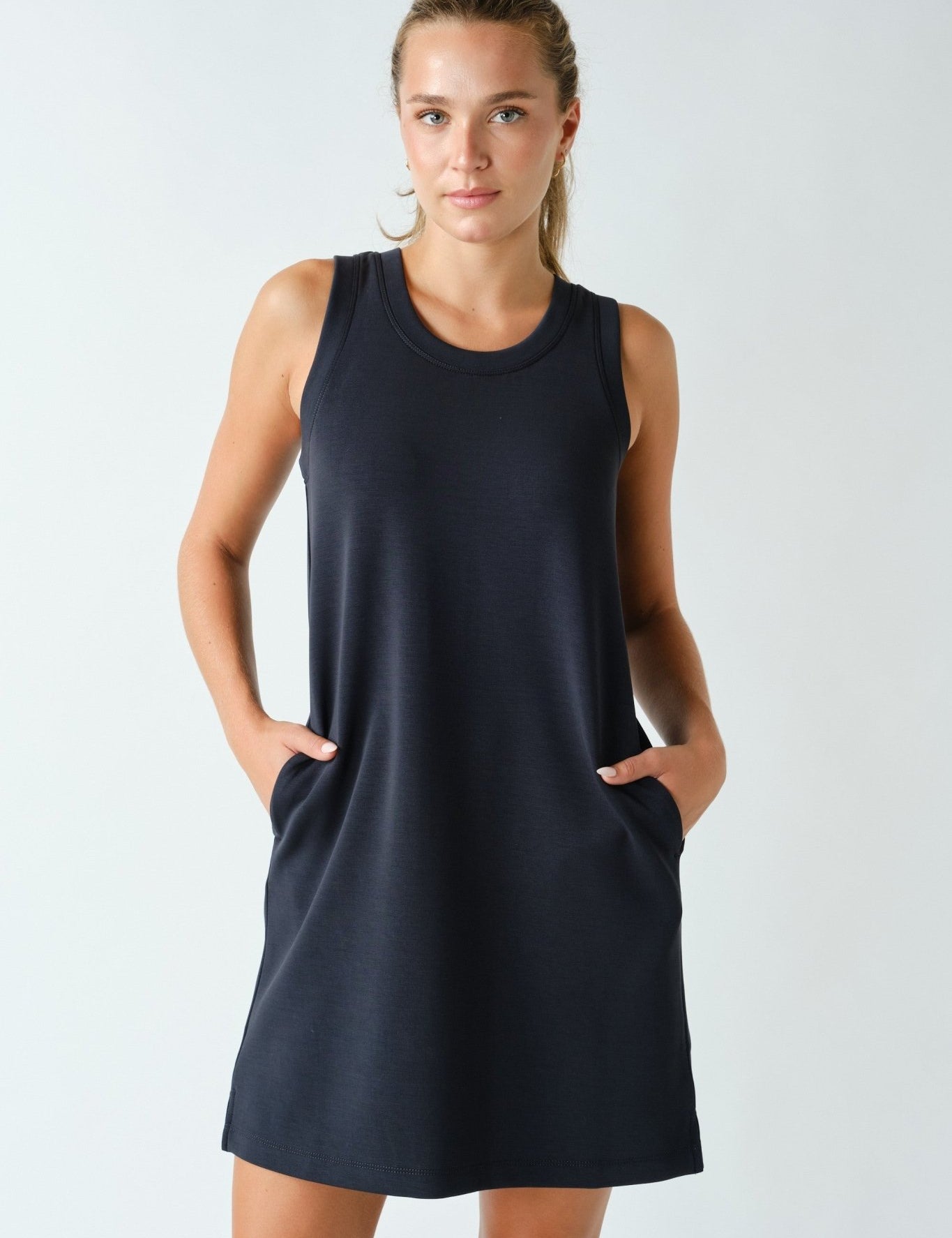 Siesta Scuba Shift Dress - Westly