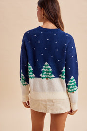 Silent Night Jacquard Sweater - Westly