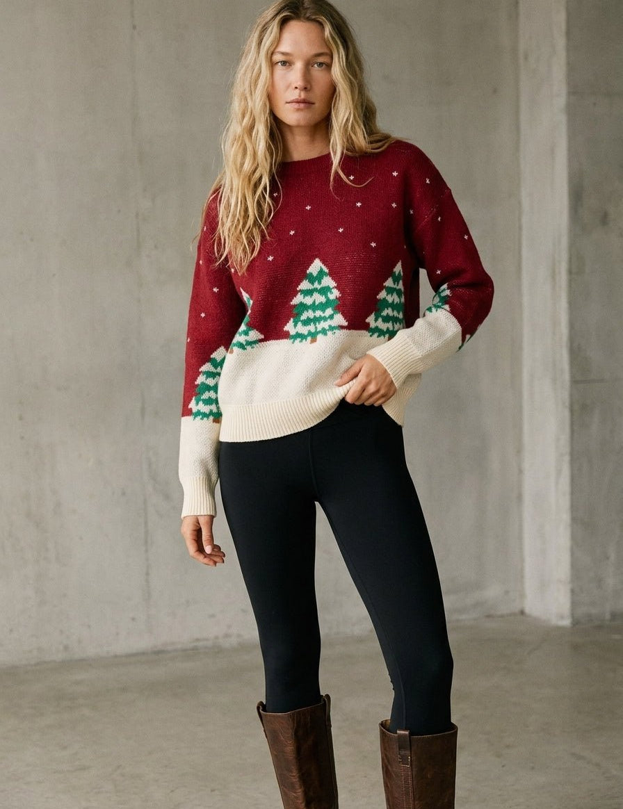 Silent Night Jacquard Sweater - Westly