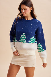 Silent Night Jacquard Sweater - Westly