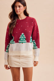 Silent Night Jacquard Sweater - Westly