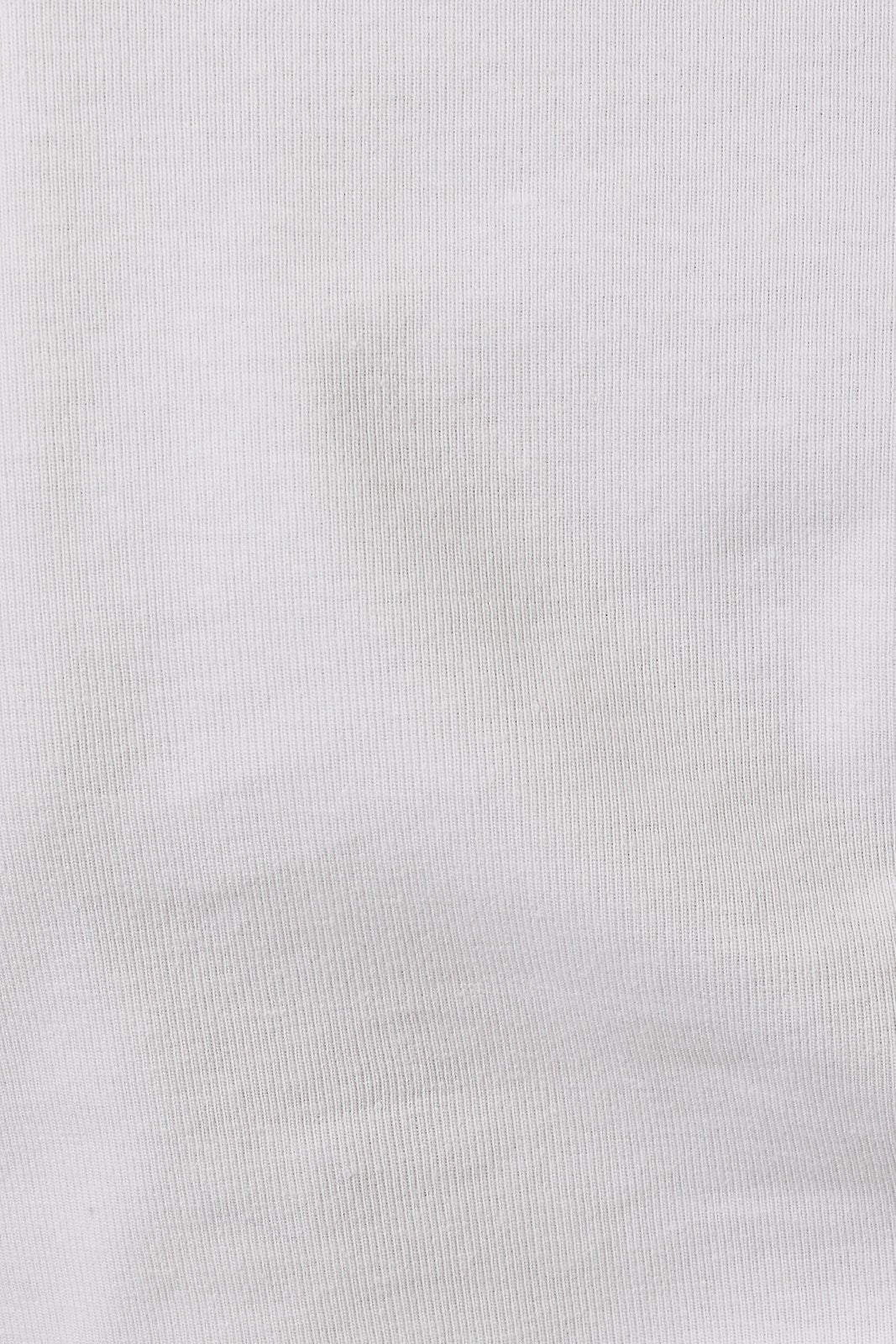 Simplice Fitted V Neck Top - White
