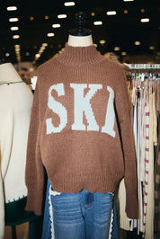 Ski Season Mock Neck Sweater - Westly