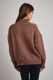 Ski Season Mock Neck Sweater - Westly