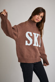 Ski Season Mock Neck Sweater - Westly