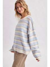 Skye Multi Striped Sweater - Westly