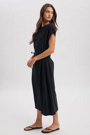 Sloan Tie Midi Dress - Westly