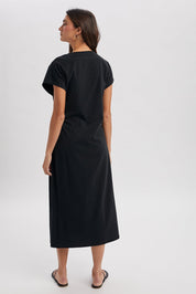 Sloan Tie Midi Dress - Westly