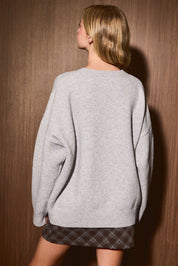 Slope Side Embroidered Ski Bear Sweater - Westly