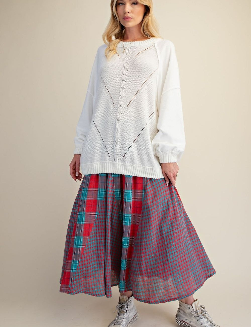 Slow Burn Washed Knit Sweater - Westly