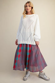 Slow Burn Washed Knit Sweater - Westly