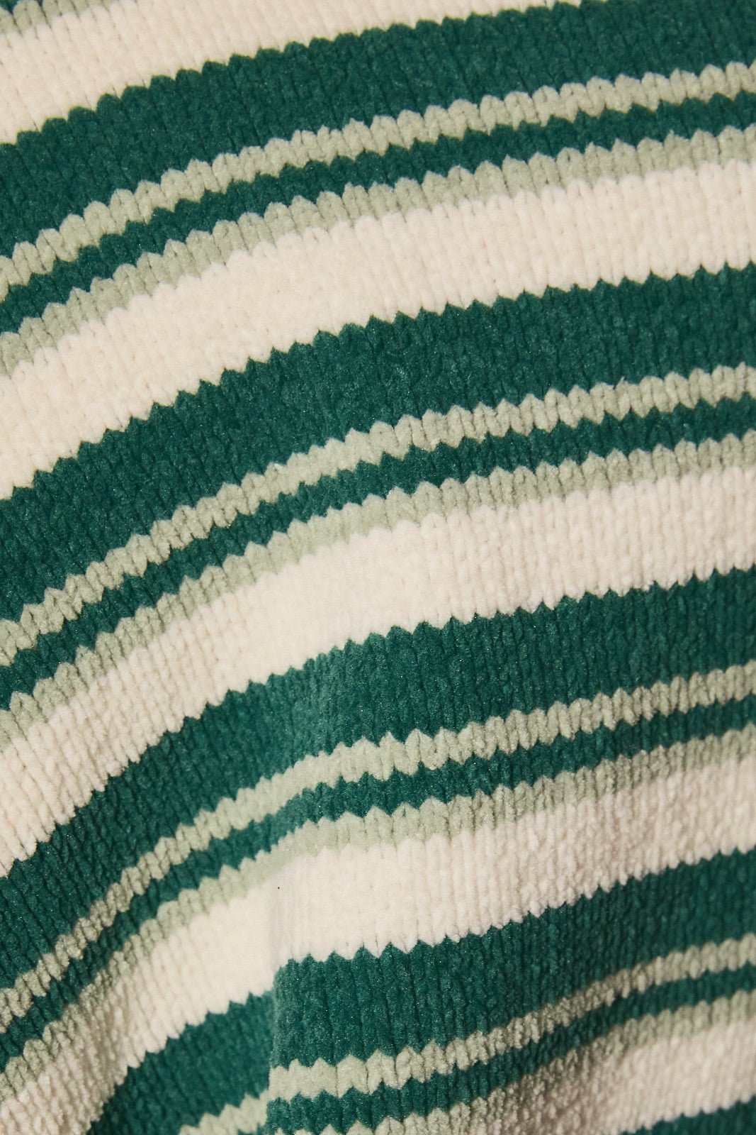 Slow Morning Striped Mock Neck Knit Sweater - Westly